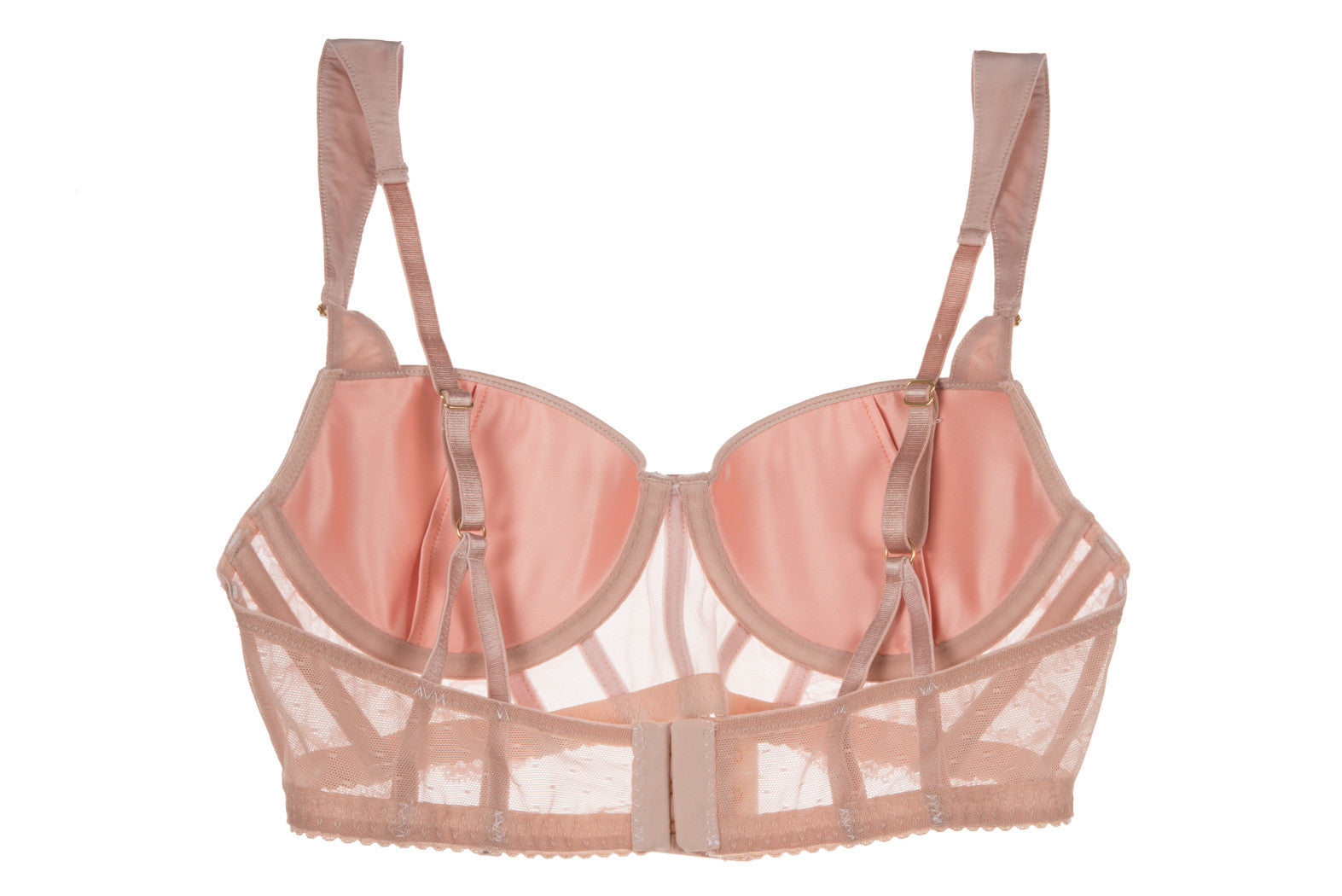 BPRIVÉ Corsetti in Dusty Pink Lace