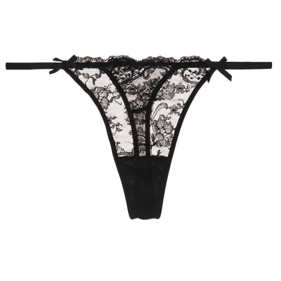 Lacey Thong in Black